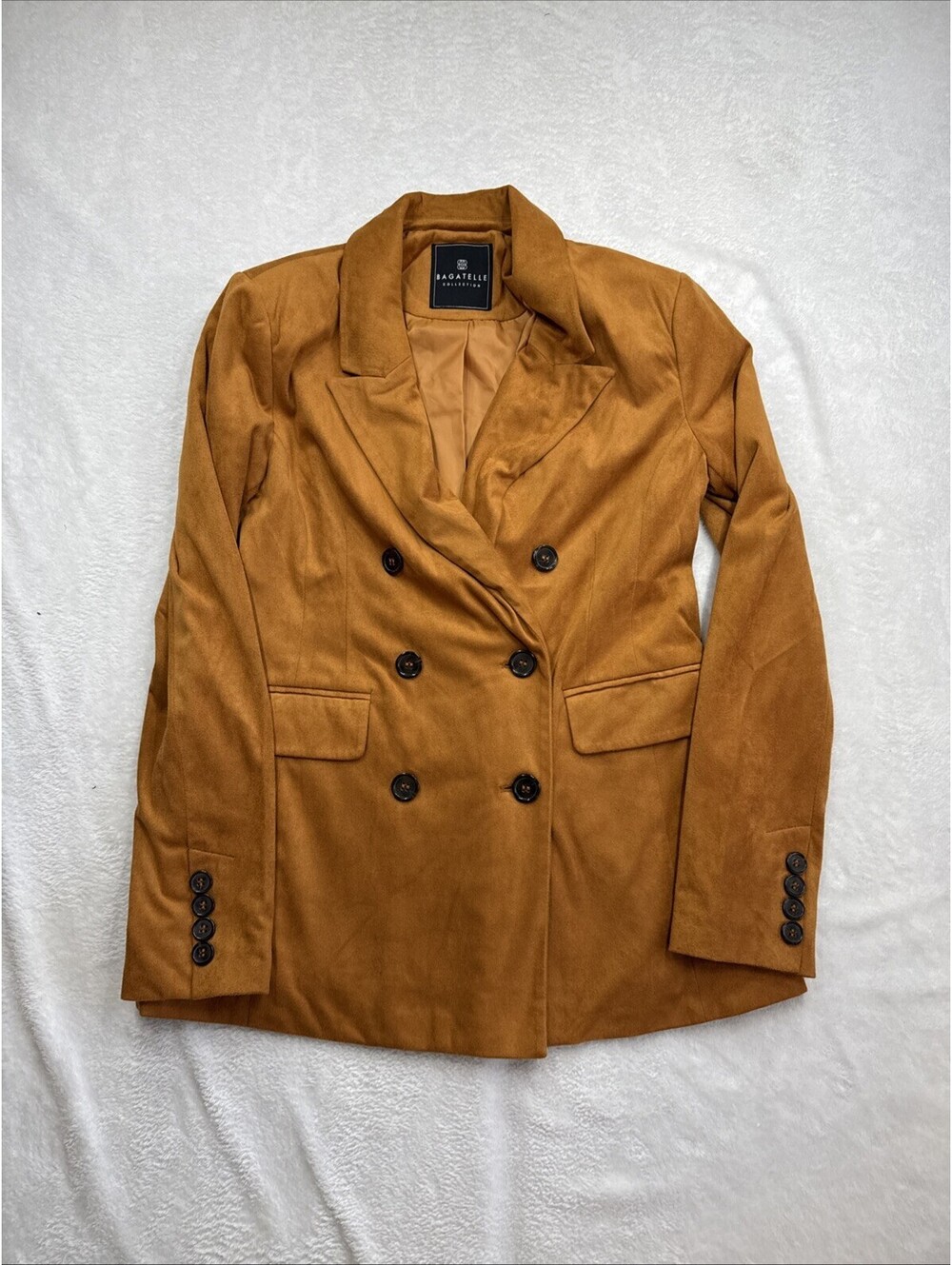 Bagatelle Women's Burnt Orange Blazer S (2434)